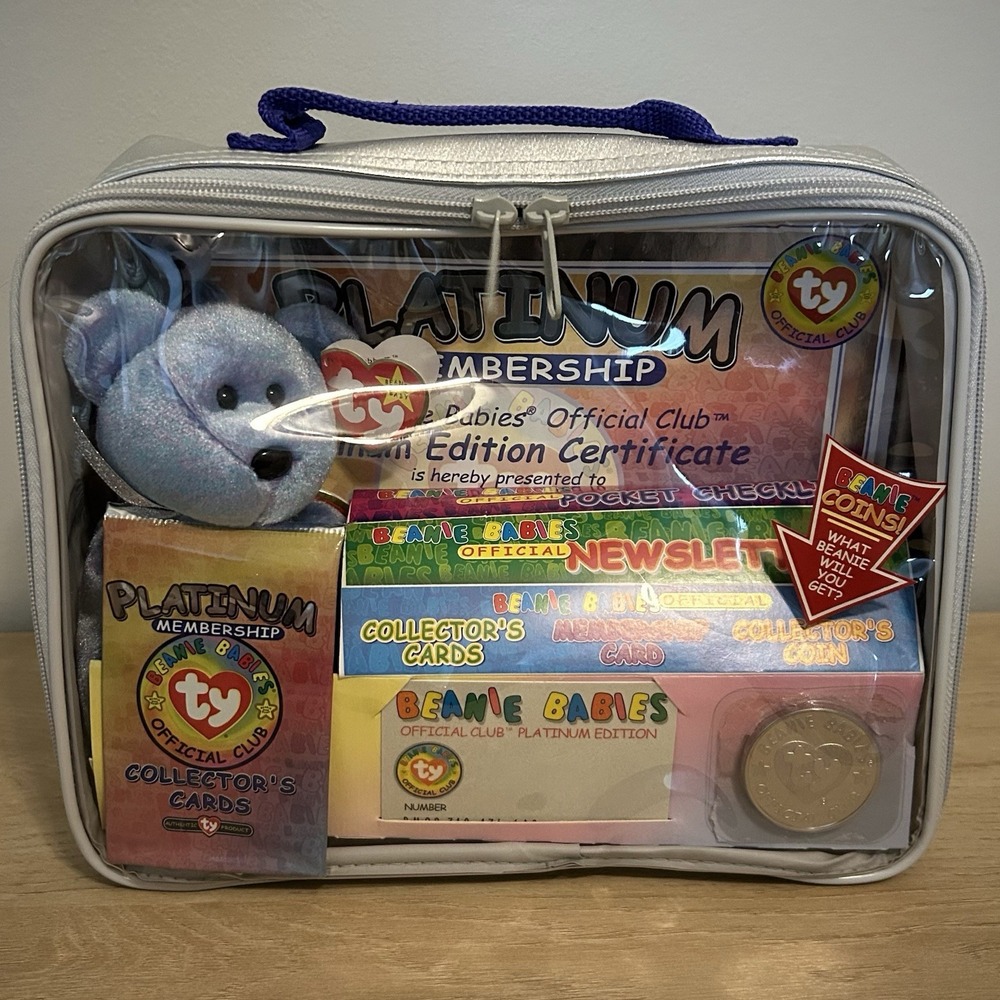 TY Beanie Babies Official Club Platinum Membership Kit From‎ 1999